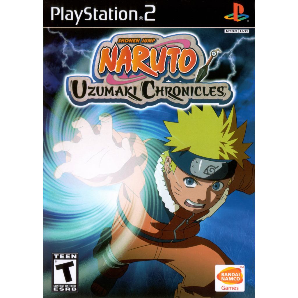 KASET PS2 NARUTO UZUMAKI CHRONICLES