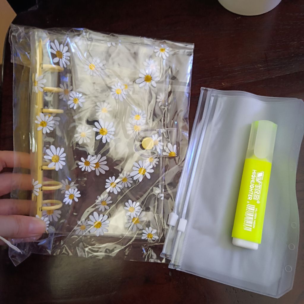 

READY INSTANT DIY BINDER DAISY WARNA A6 Binder Saving Money Stabilo Ziplock
