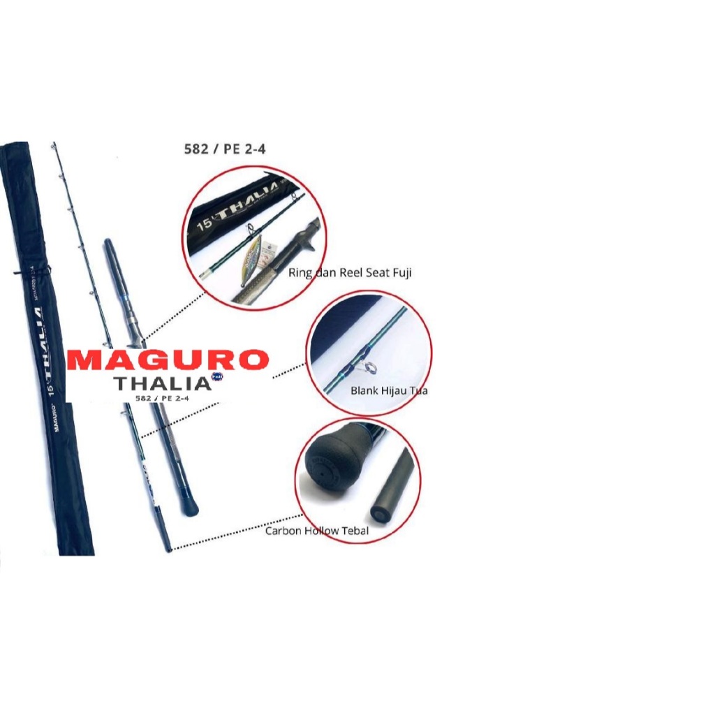 Joran Jig Jigging OH Maguro Thalia 582 2-4 Fuji