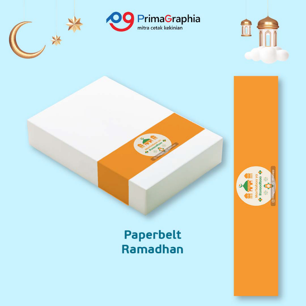 

Cetak Paper Sleeve Ramadan Custom Desain Template