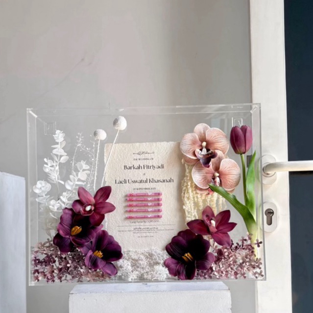 GARDEN Mahar akrilik/ Fram mahar akrilik/ Mahar estetik