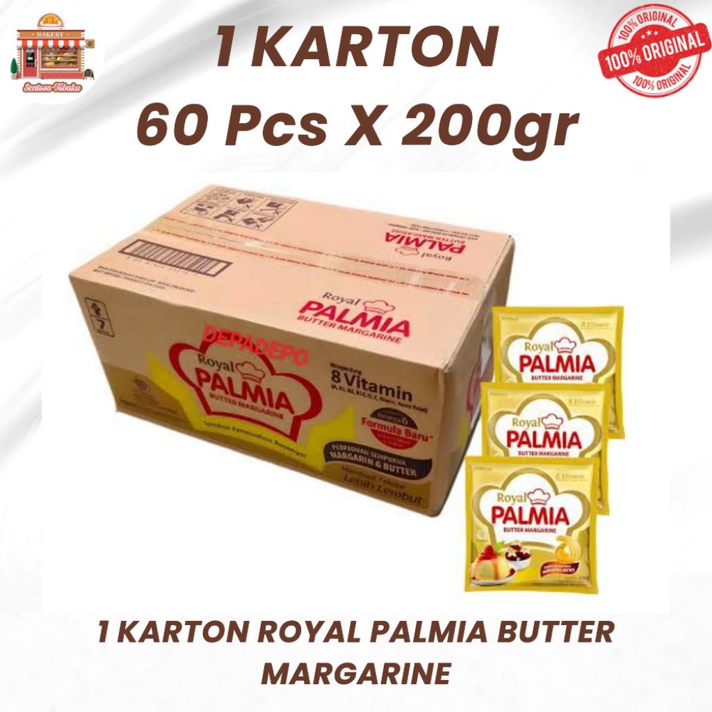 

ROYAL PALMIA BUTTER MARGARIN 1 KARTON