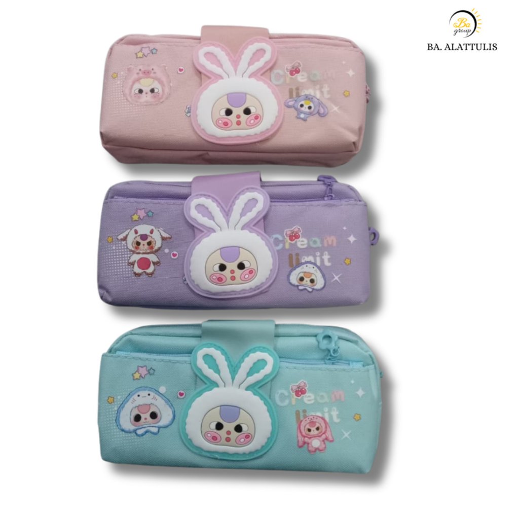 

TEMPAT PENSIL/PENCIL CASE KANVAS FANCY KY-PC076