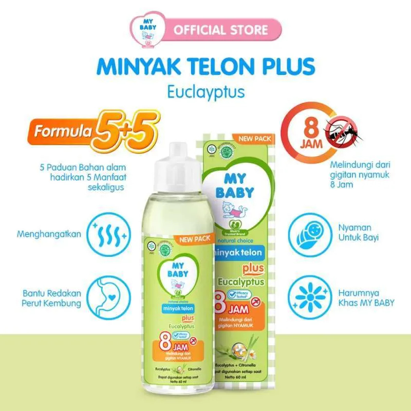 MY BABY MINYAK TELON PLUS EUALYPTUS