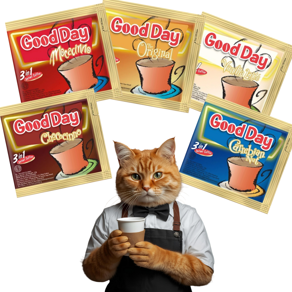

Good Day 3in1 Instant Coffee - 10 Pcs (1renceng) By~Faya Store~