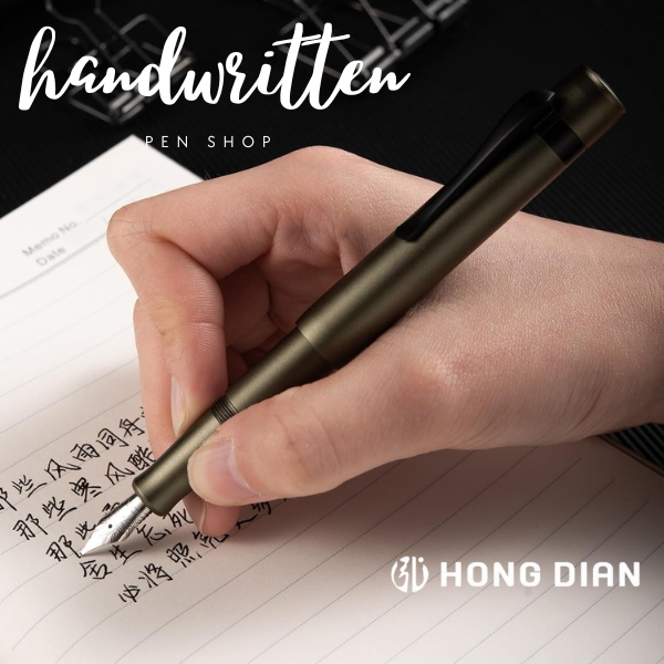 

HONGDIAN M2 Pocket Fountain Pen | Pena Kalam Khot / Kaligrafi / Calligraphy