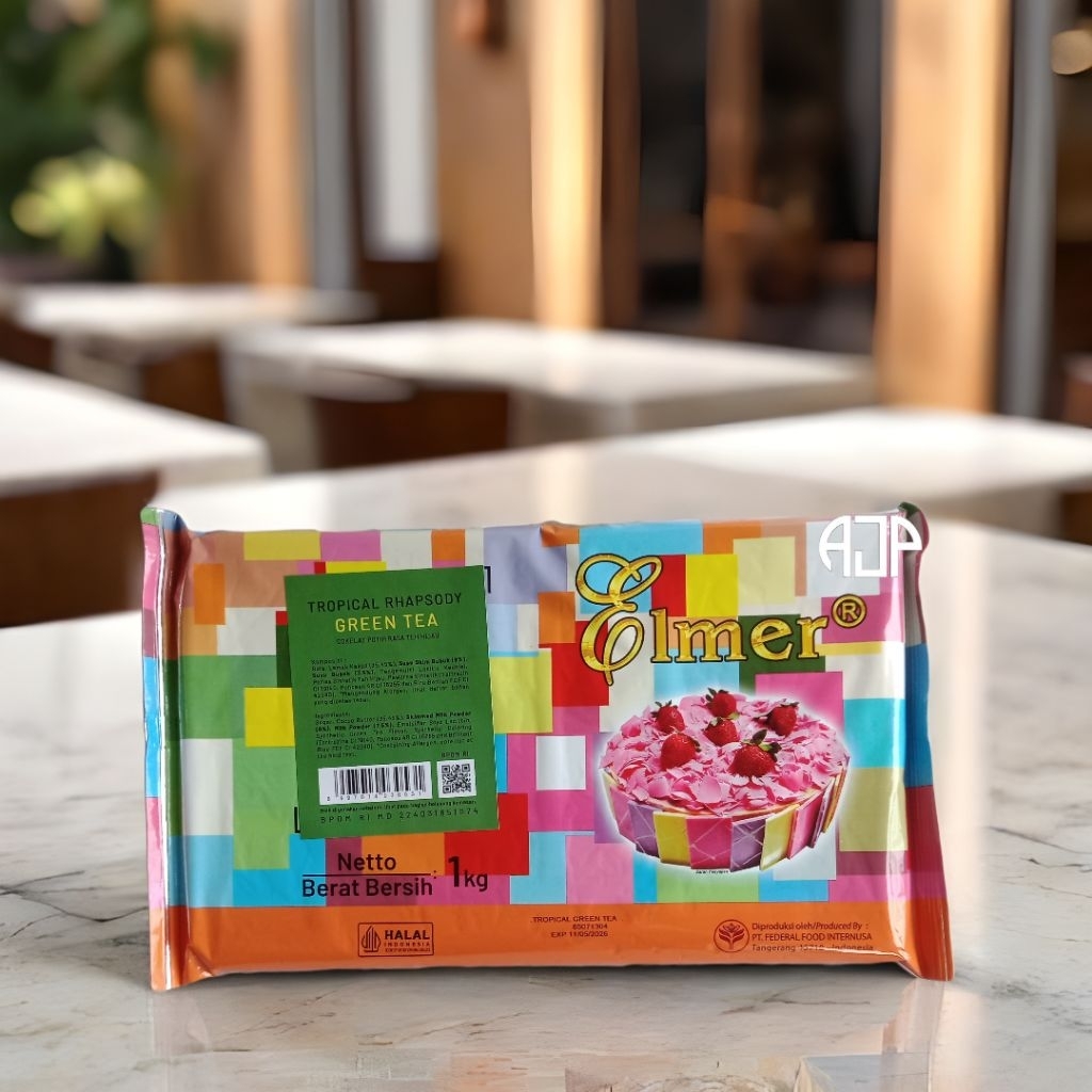 

Elmer Chocolate Compound Tropical Green Tea 1 kg