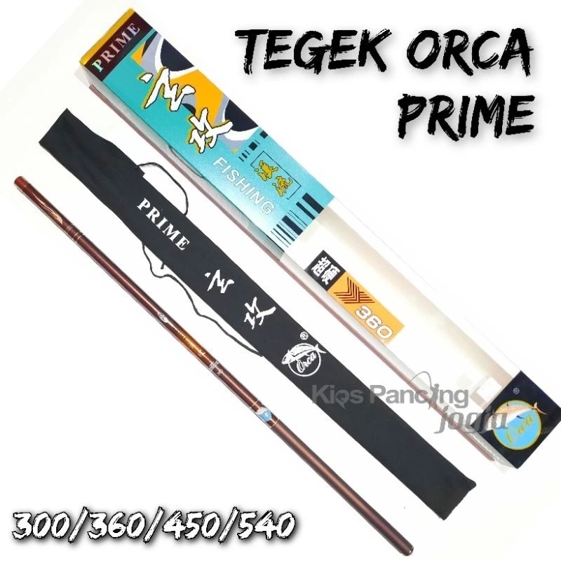 Joran Tegek Orca Prime 300 360 450 540 Ruas Panjang