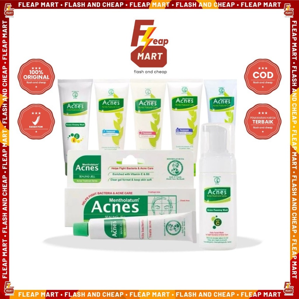 ACNES All Series - Creamy Wash Complete White Oil Control Sealing Jell