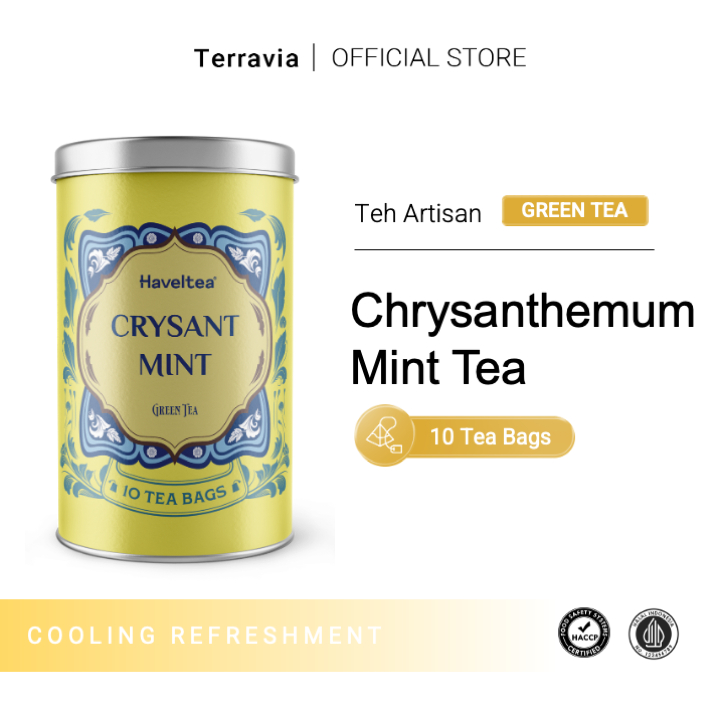 

Haveltea Crysantmint Flower Tea Chrysanthemum Mint Teh Bunga Krisan Mint Segar