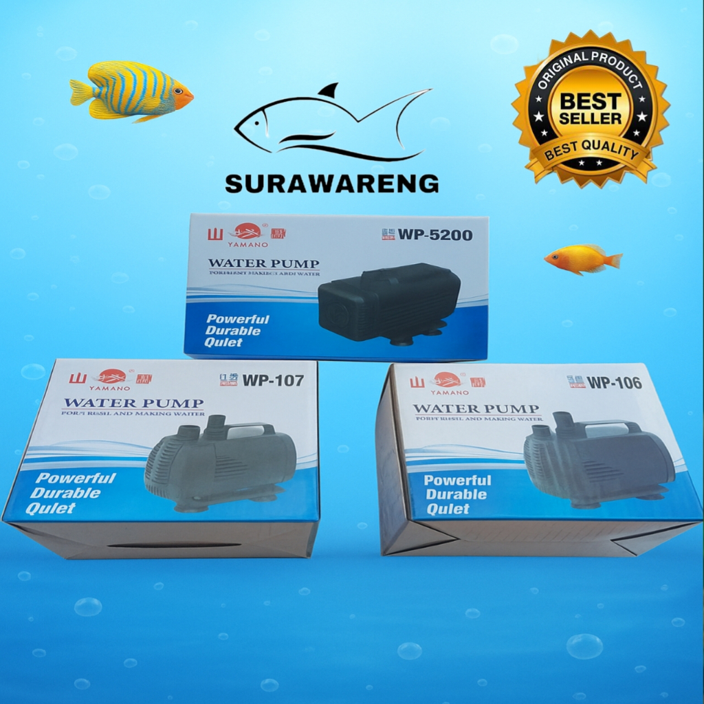Mesin Pompa Air Kolam Koi & Hidroponik - Yamano WP106 WP107 WP5200