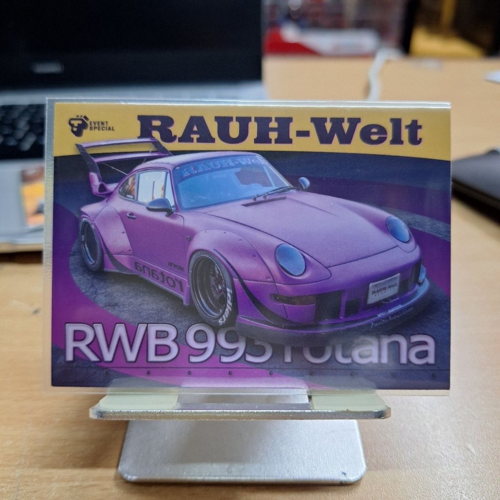 Tarmac Collectible Trading Card RWB 993 Rotana Purple