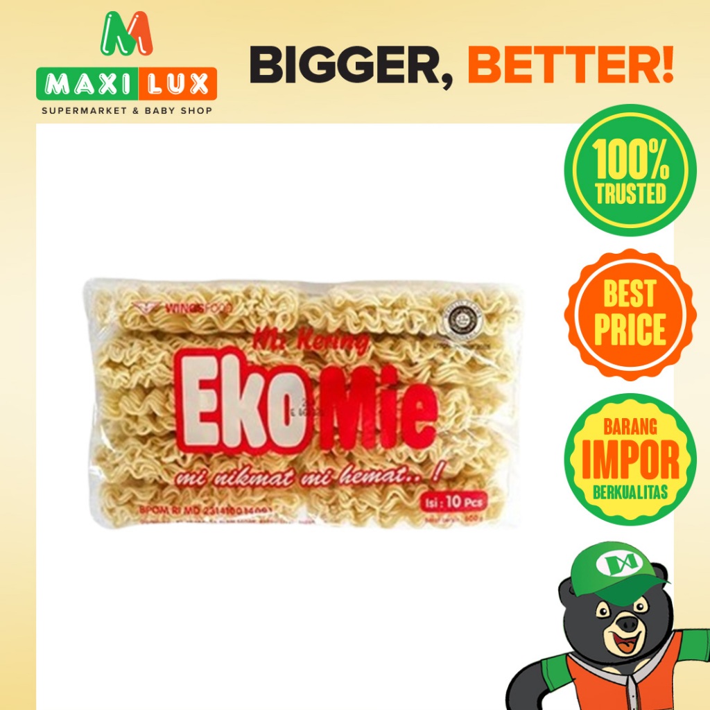 EkoMie Kering Kemasan 500gram