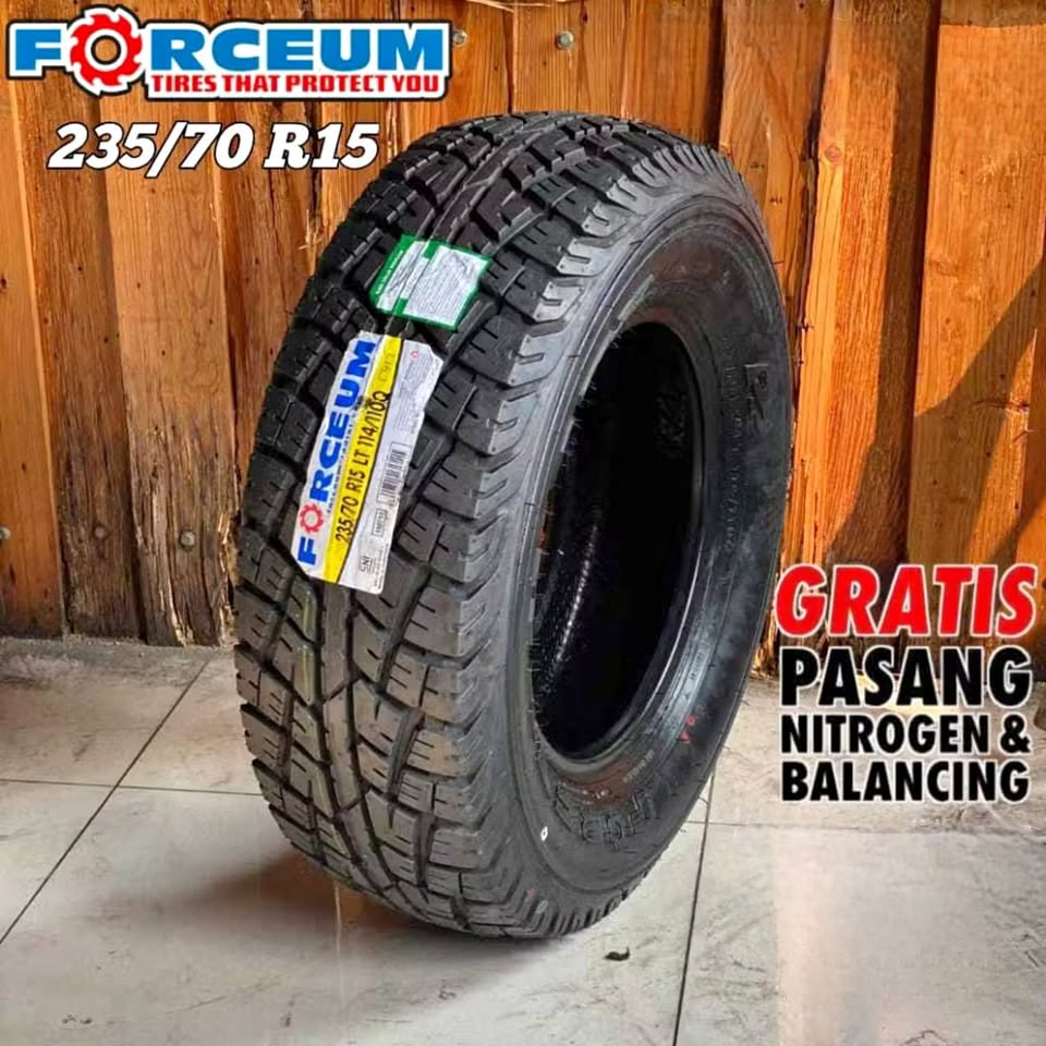 ban mobil semi offroad ring 15 235/70 R15 forceum atz