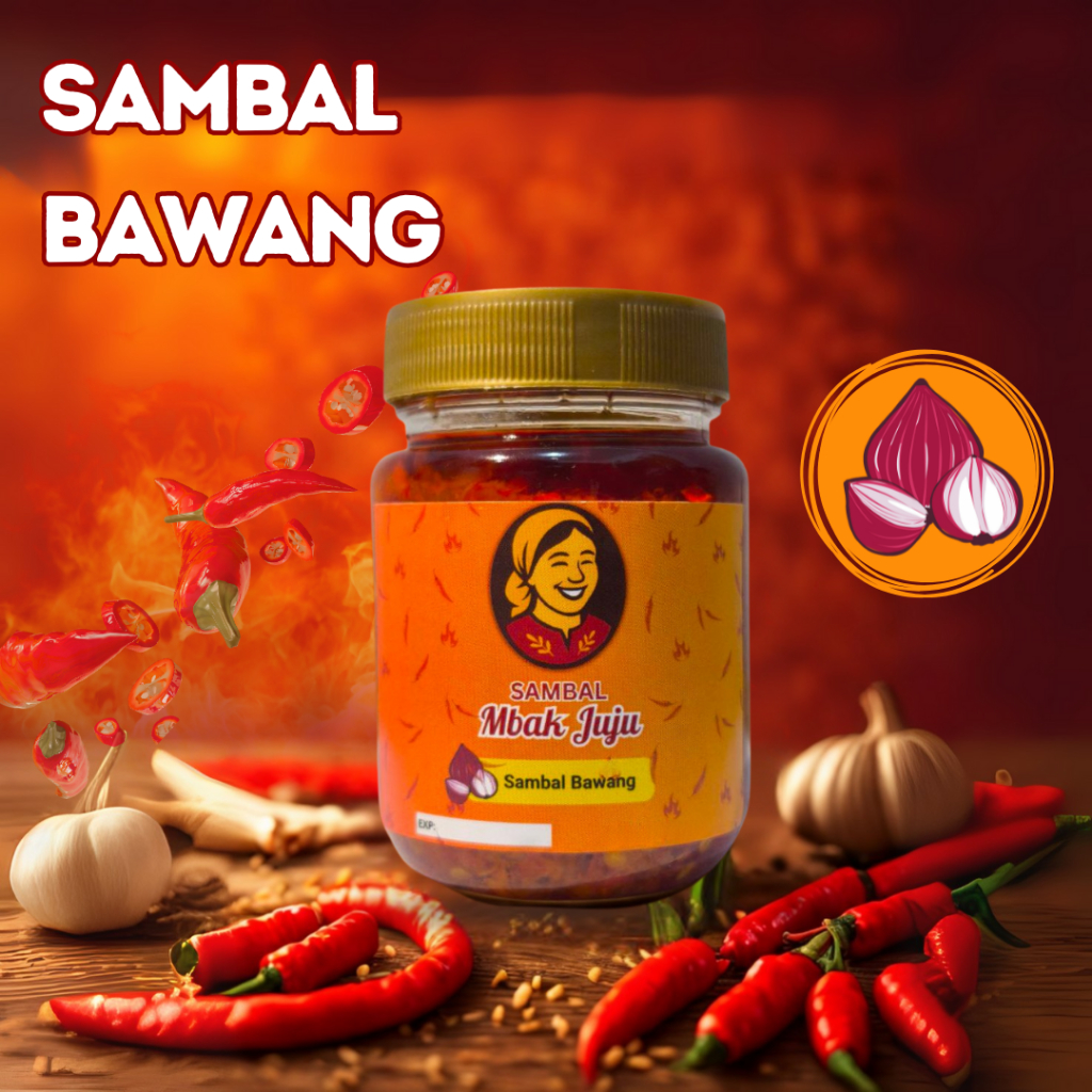 

Sambal Bawang 180gr - Sambal Mbak Juju - Sambal Siap Saji