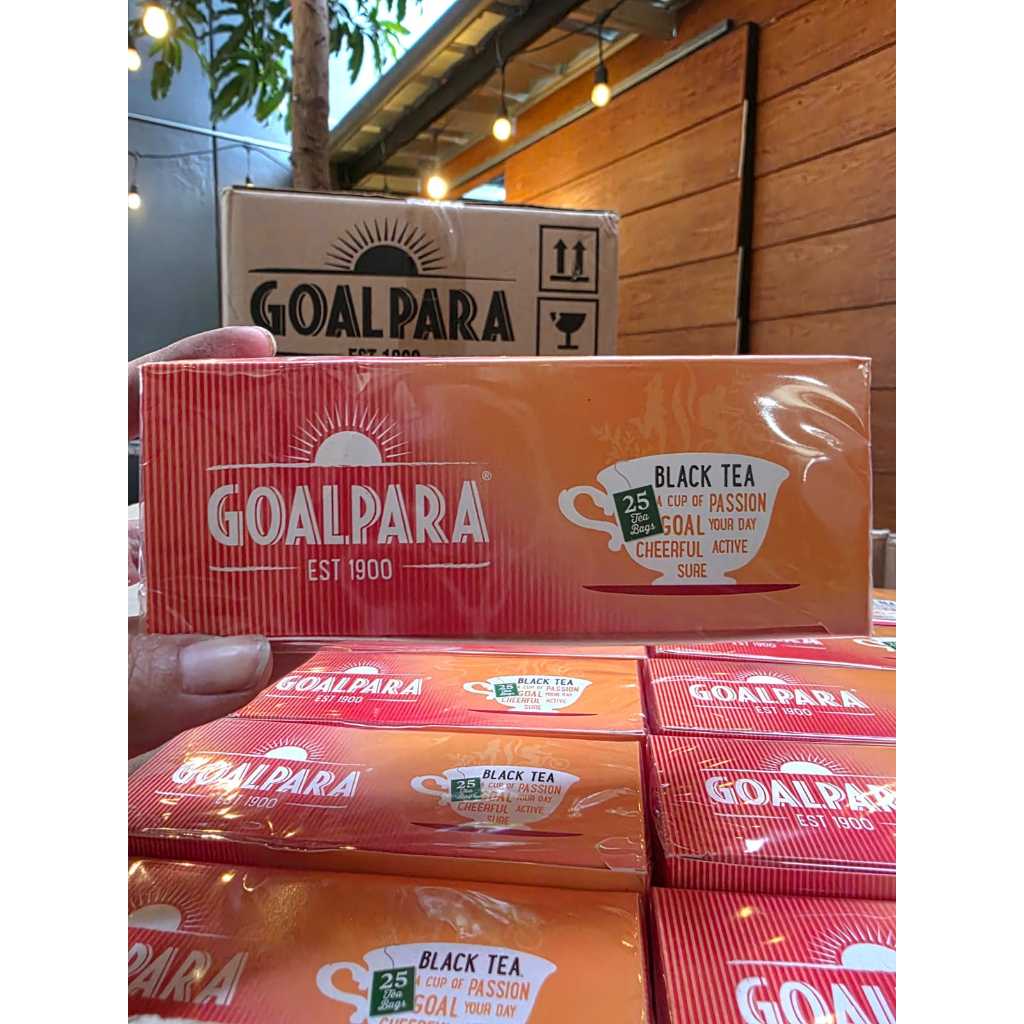 

TEH GOALPARA TEH HITAM TEH CELUP GOALPARA BLACK TEA 25s PACK