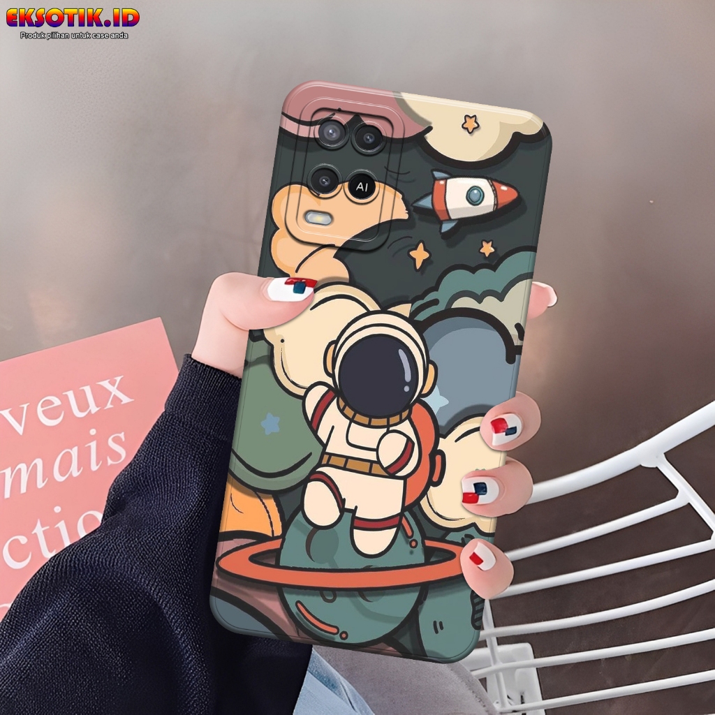Case OPPO A54- Eksotik.id - Casing OPPO A54 - Case SPACE - Skin Handphone - Silikon OPPO A54 - Cassi