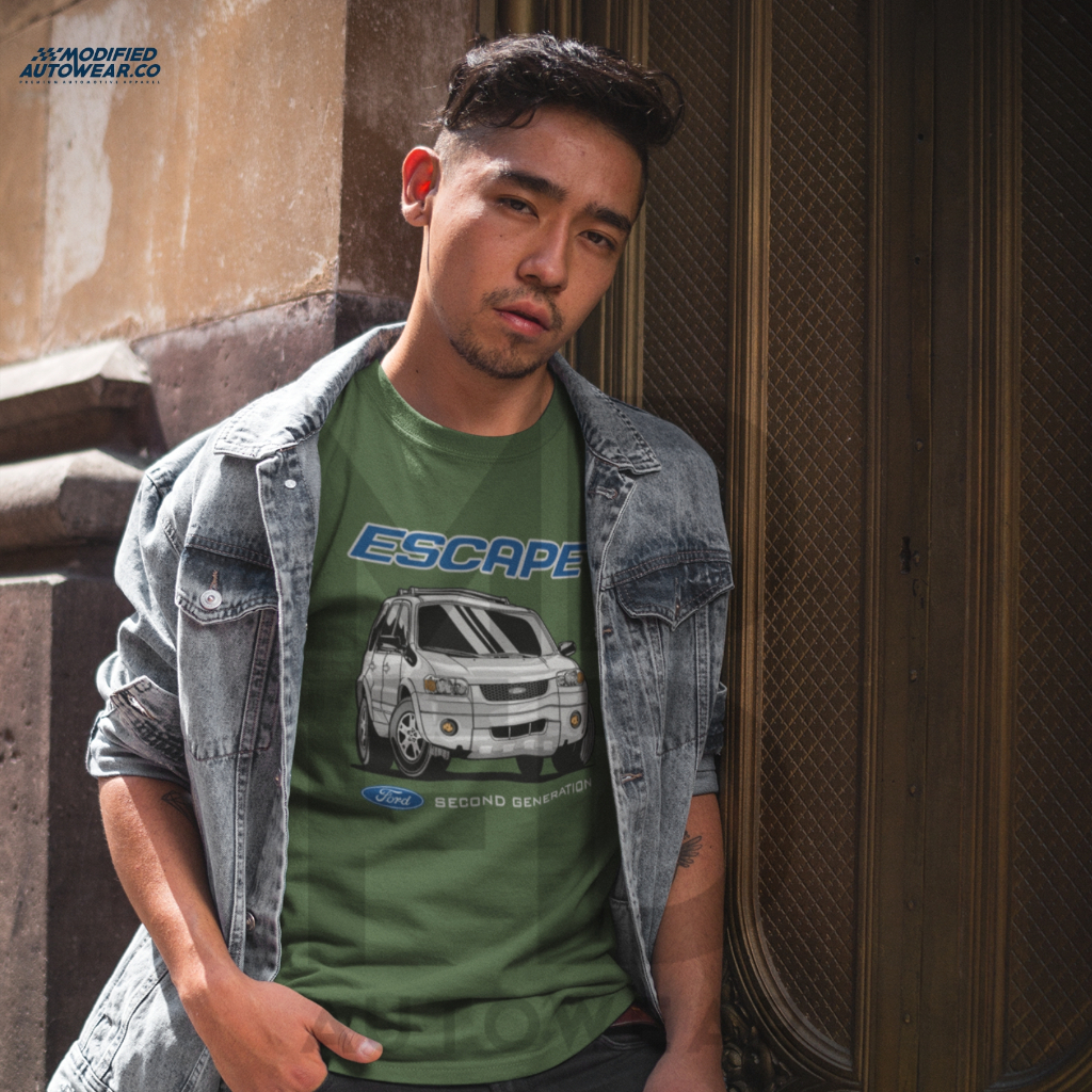 kaos ford escape modified autowear bahan tebal hoodie kaos mobil ford escape facelift