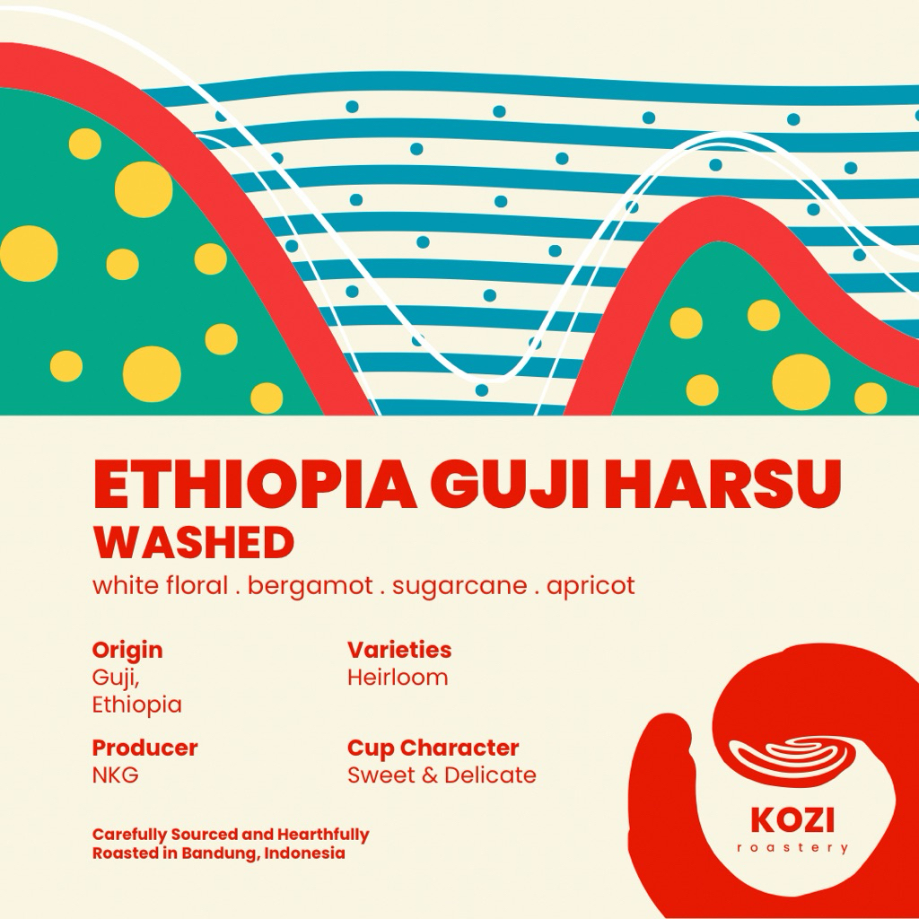 

Kopi Arabika - Ethiopia Guji Harsu - Washed