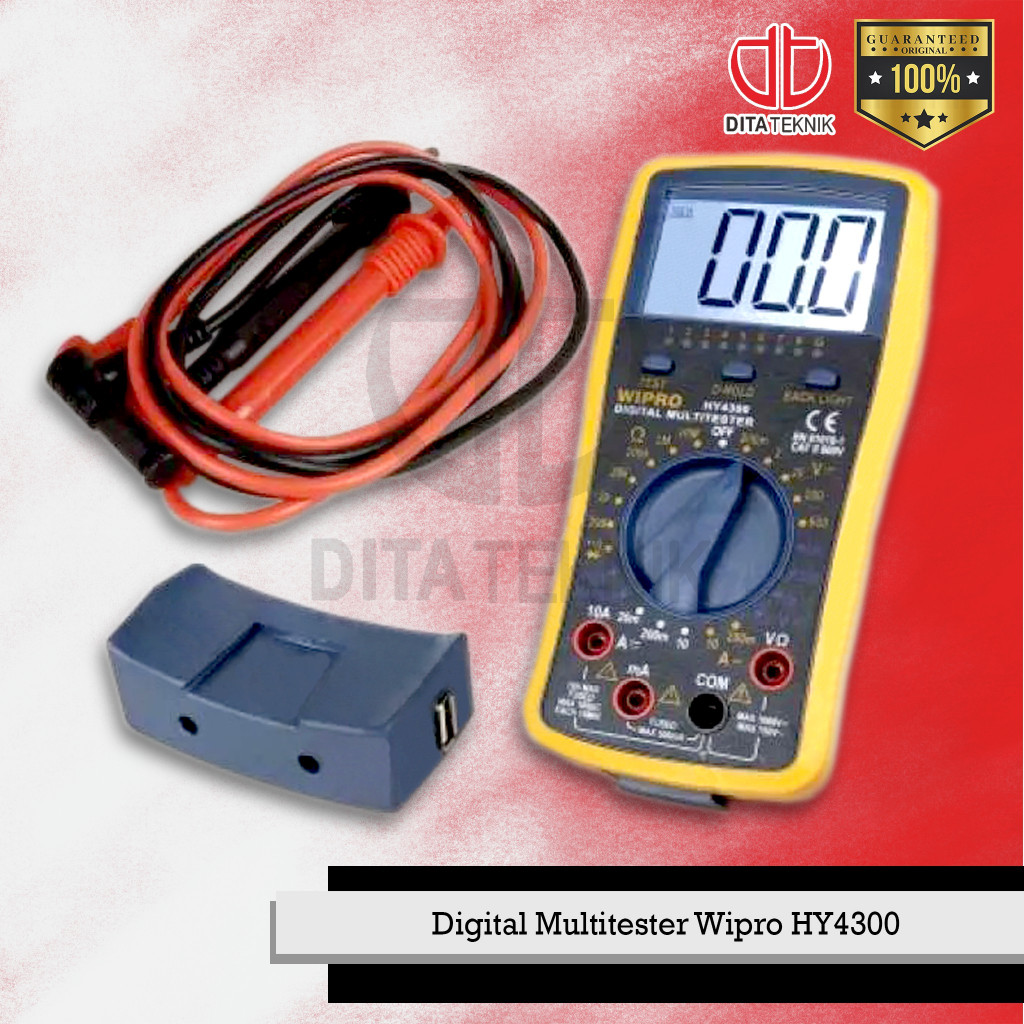 Digital Multitester Merk Wipro HY4300