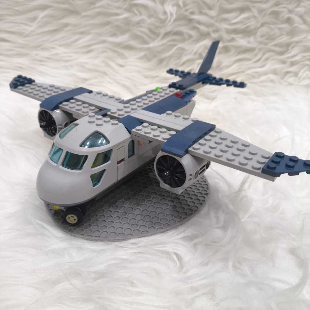 LEGO MOC CITY Heli Pesawat airplane Airport Cargo Plane 60101. Asli Ori Original
