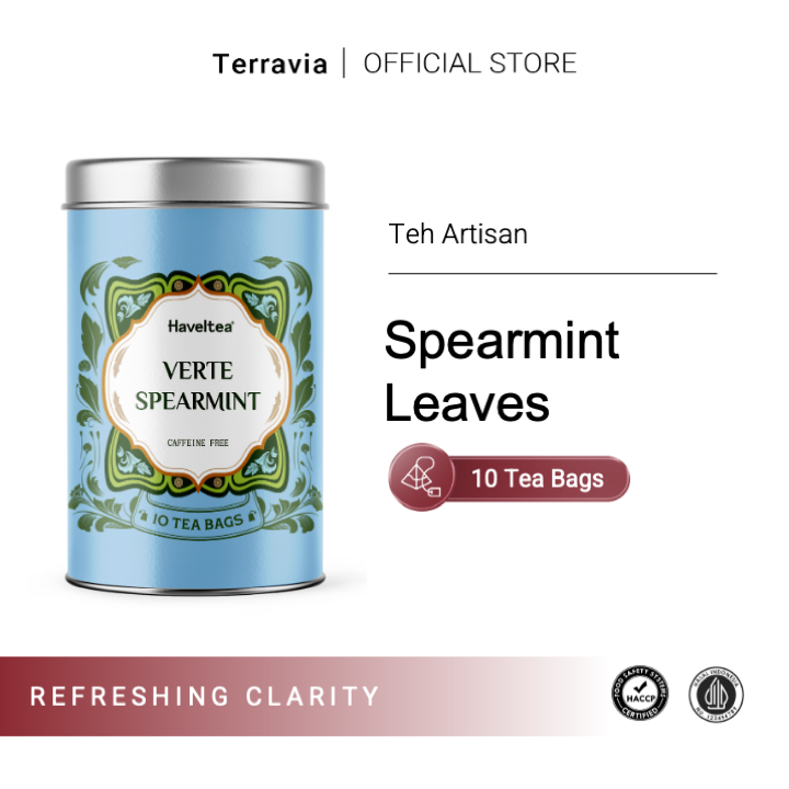 

Haveltea Verte Spearmint Pure Spearmint Tea Daun Spearmint Segar Bantu Redakan Jerawat Hormonal PCOS Acne