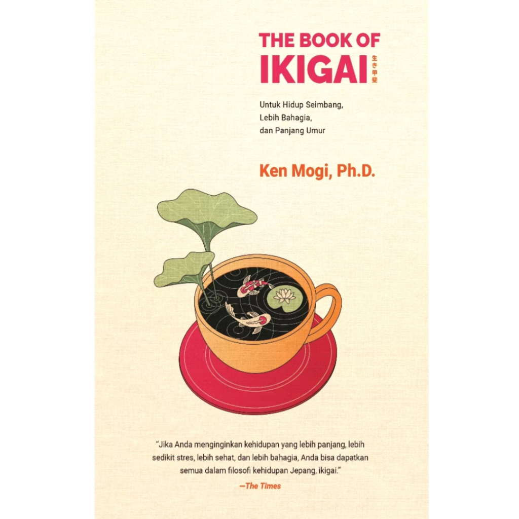 BUKU THE BOOK OF IKIGAI KEN MOGI
