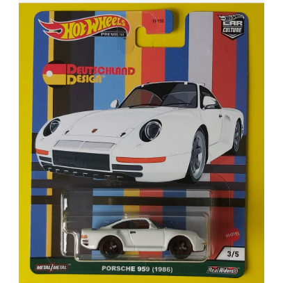 HOT WHEELS DEUTSCHCLAND DESIGN PORCHE 959 (1986)