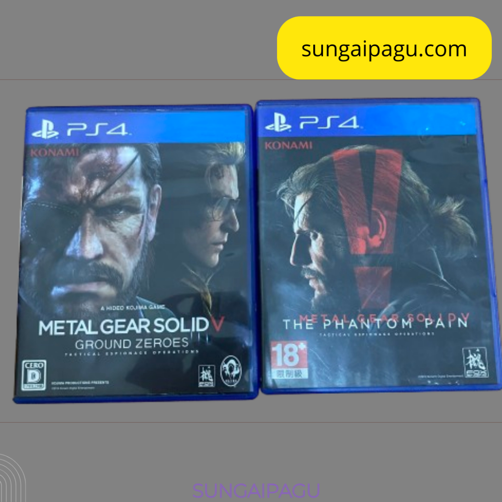 Metal Gear Solid Ground Zeroes Zero - Metal  Gear SOlid The PHantom Pain - Metal Gear Solid V Defini