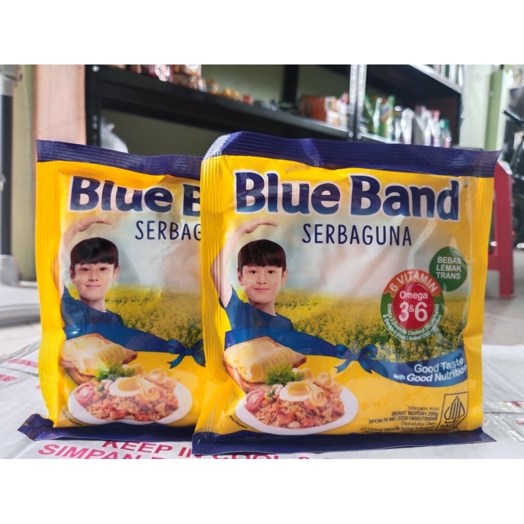 

Blue band Serbaguna 200 gram / mentega / Margarin sachet
