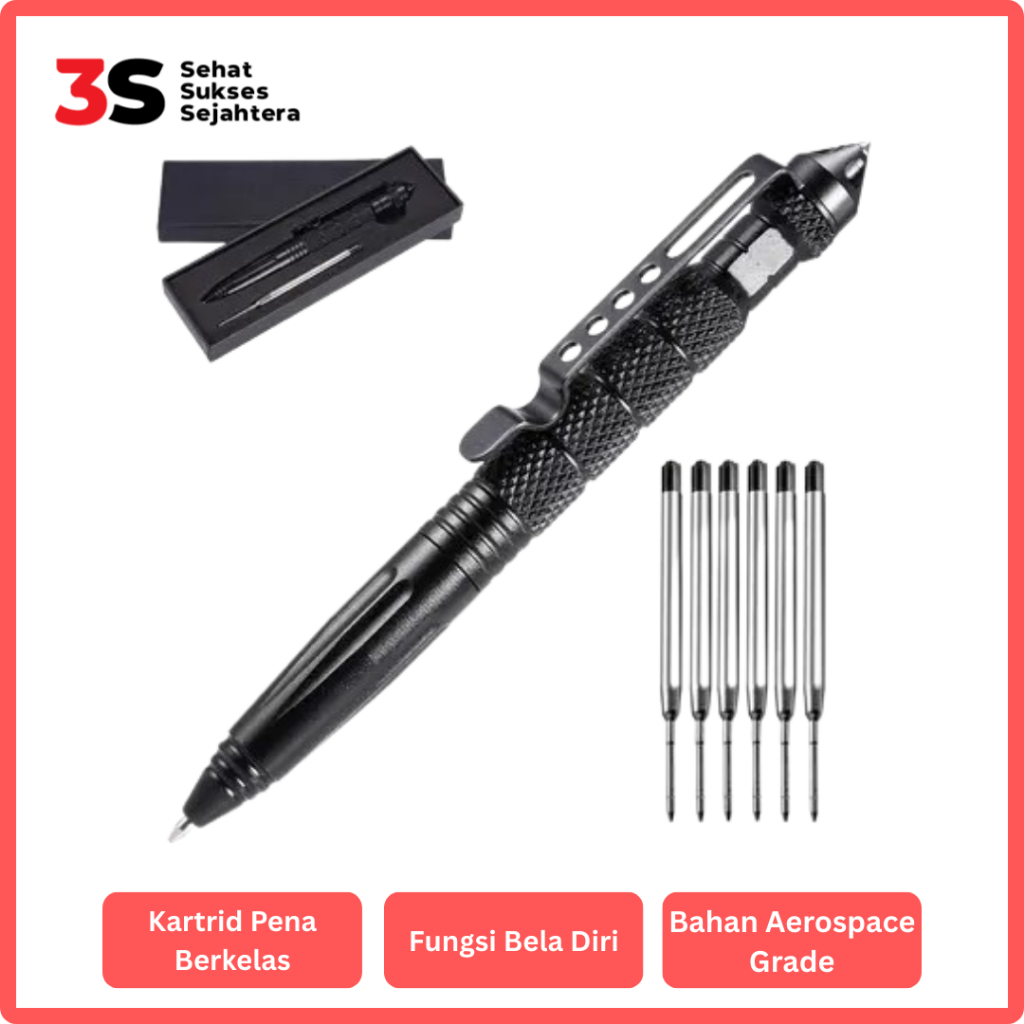 

JFactory Multifunctional Pen Pertahan diri Multifungsi