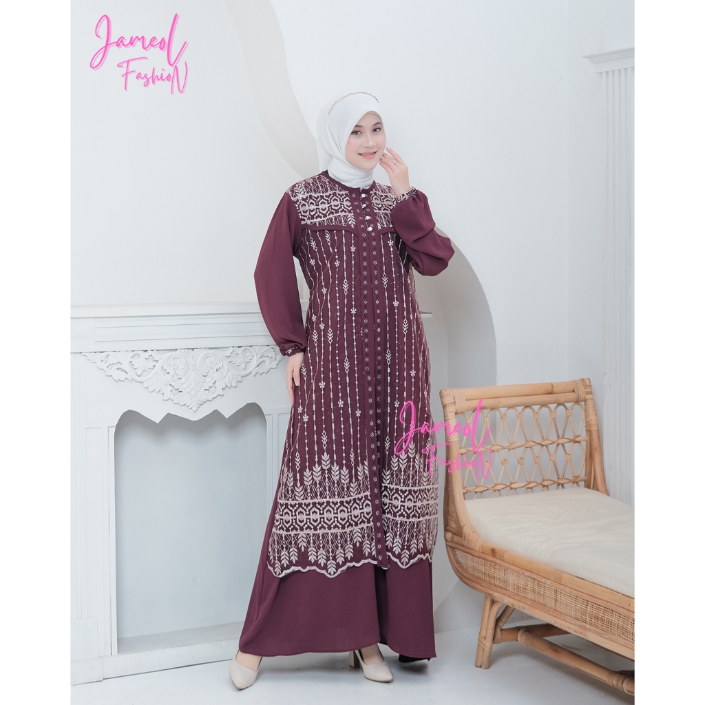 Gamis Wsnita Lebaran 2026 Busana Prempuan Famis Muslimah Ghmis Remaja Trendy Bsju Games Kekinian Jum