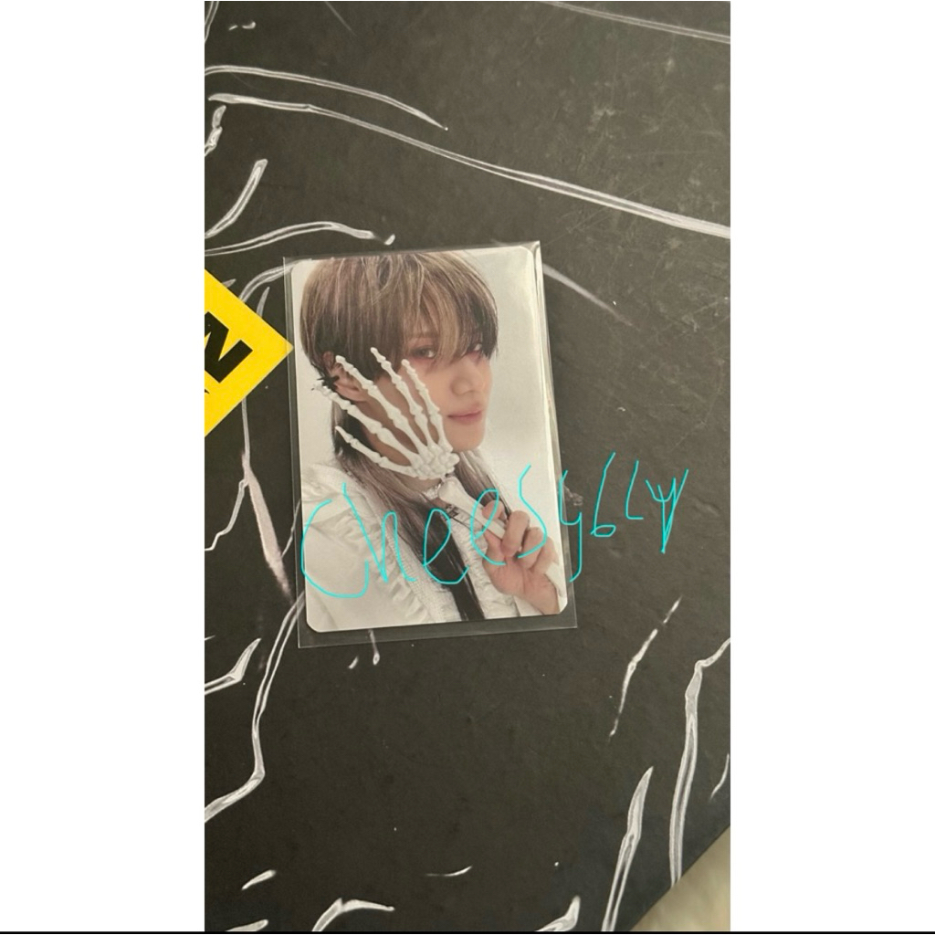 taemin shinee photocard ephemeral gaze finale trading card