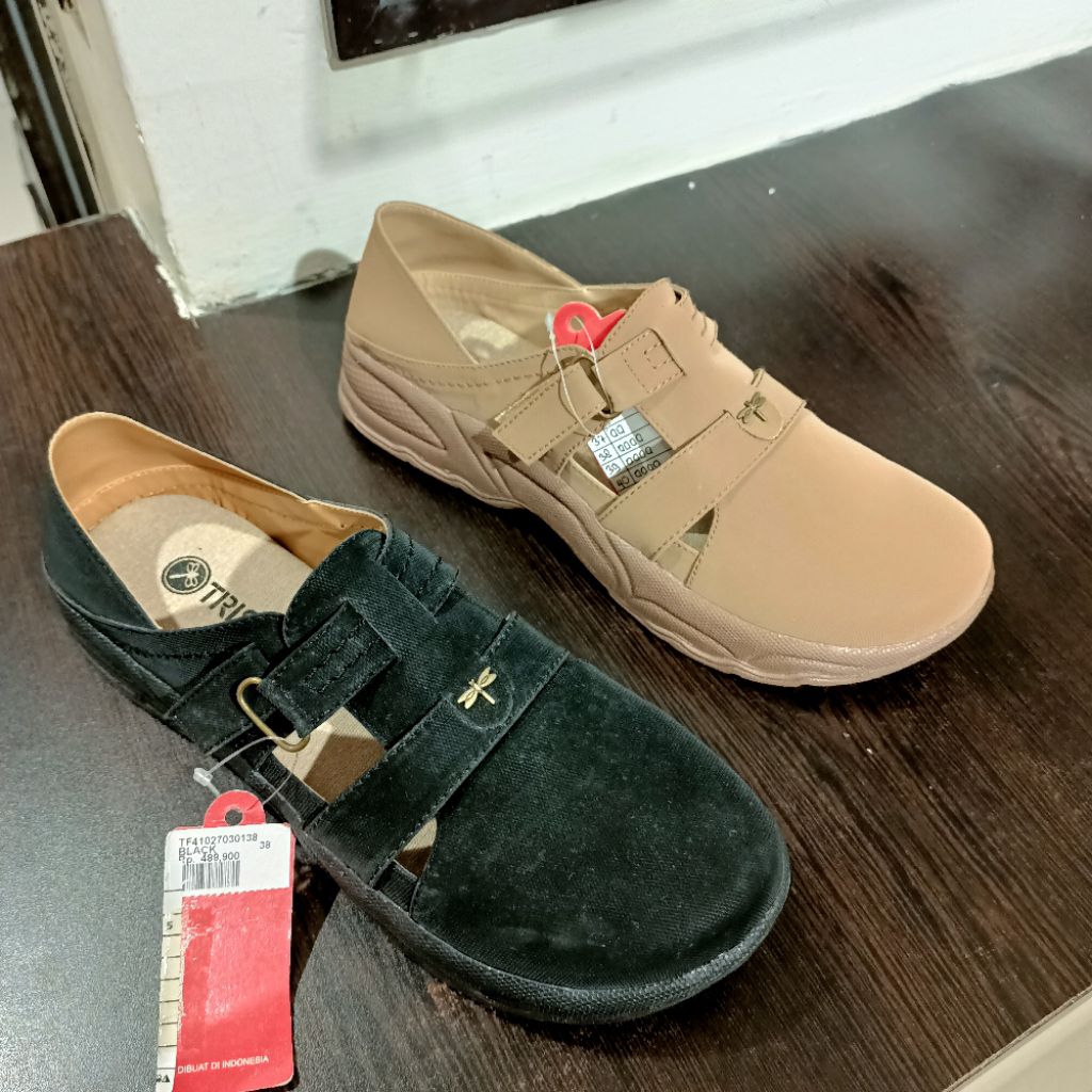 sepatu wanita loafers TRISET original matahari