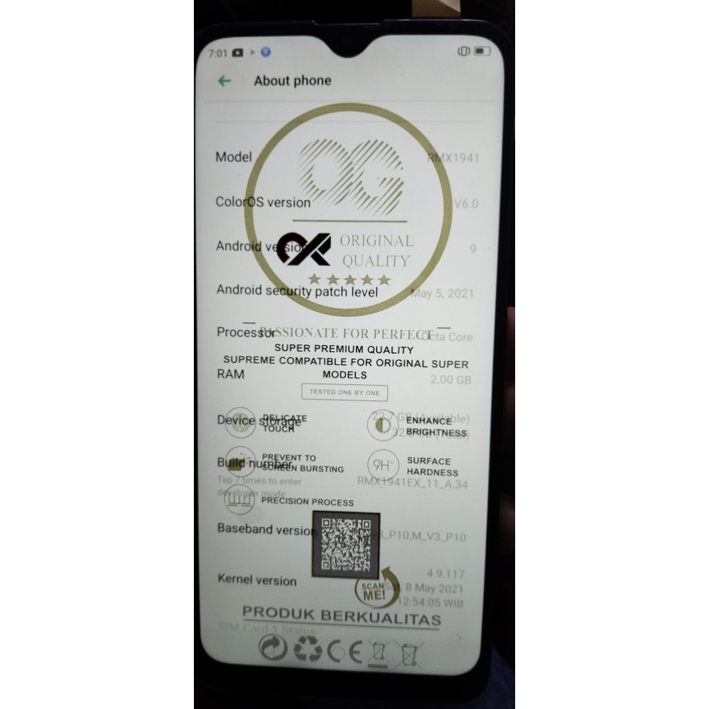 mesin realme c2 rmx1941