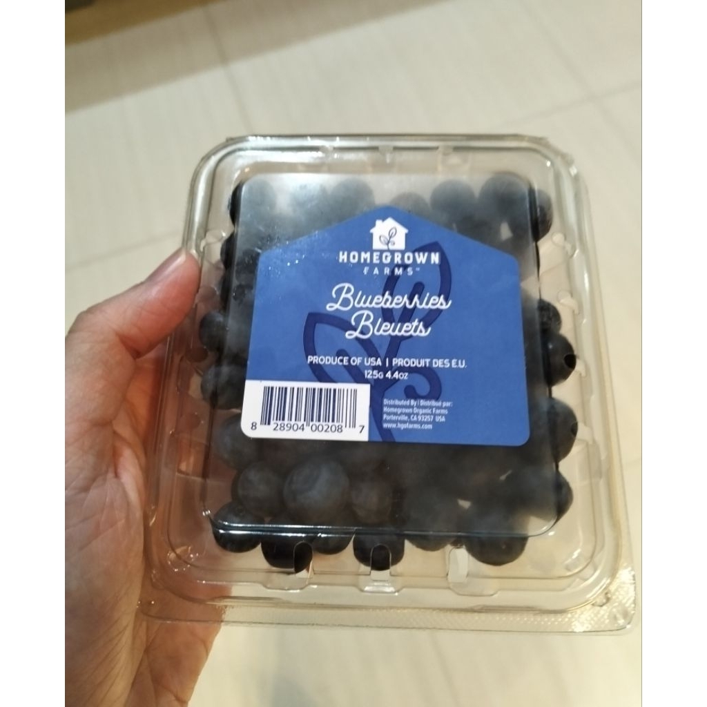 

Homegrown Farms Blueberries 125g / Blueberry Impor / Blueberry Segar