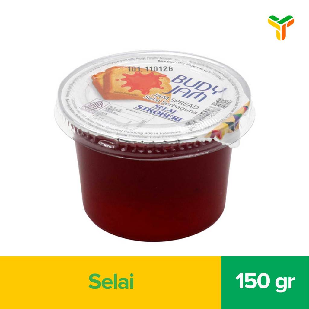 

Budy Jam Strawberry 150Gr