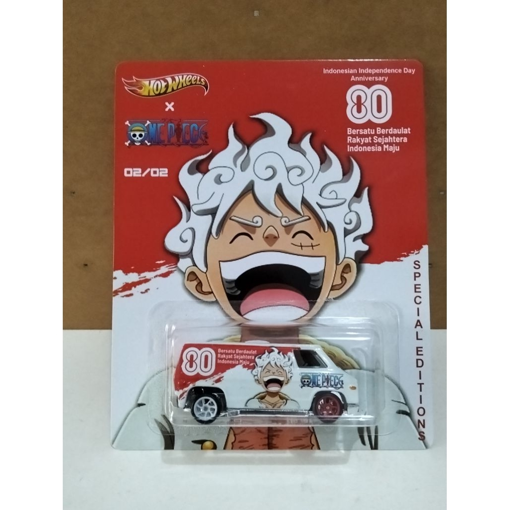 Diecast Custom 1/64 One Piece Indonesia 02 + card & protector