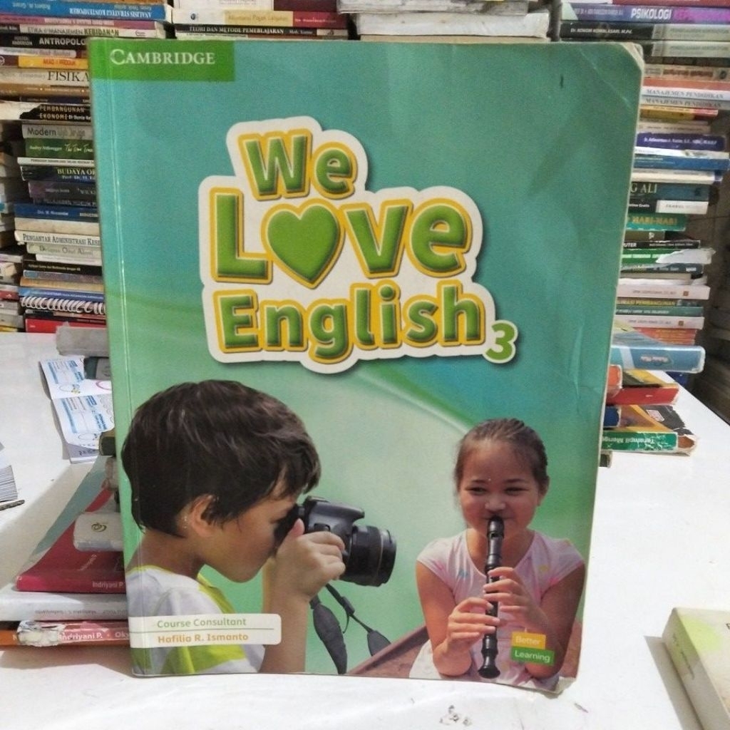 buku bahasa inggris (We love English) 3