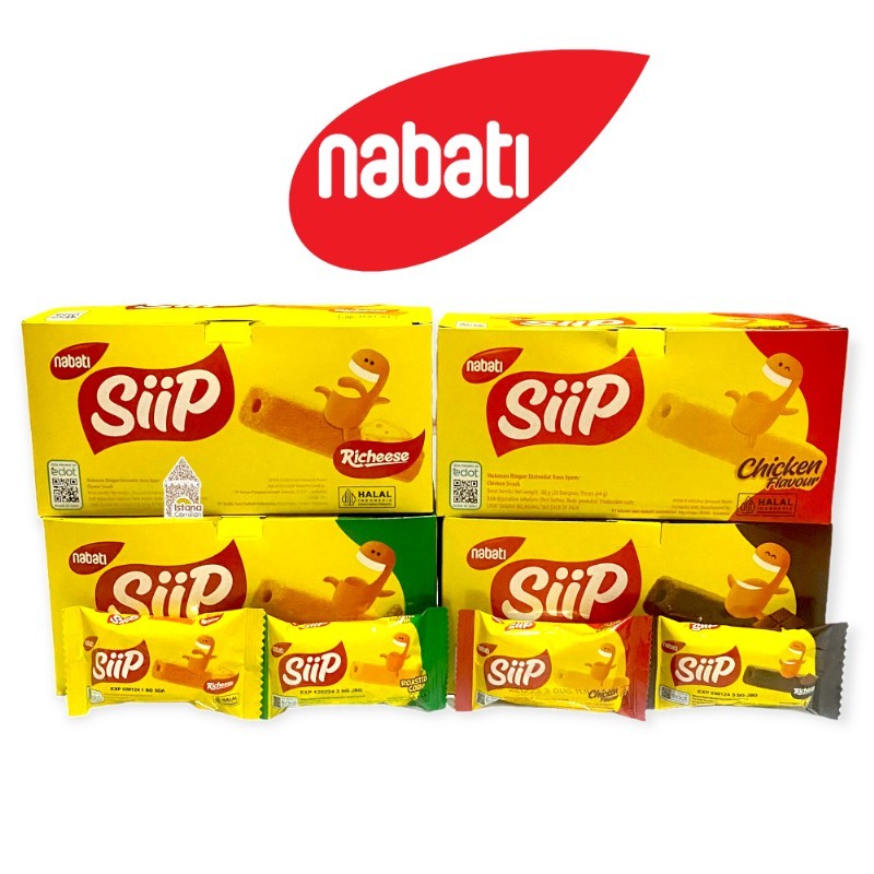 

NABATI SIIP 1 BOX ISI 20 PCS