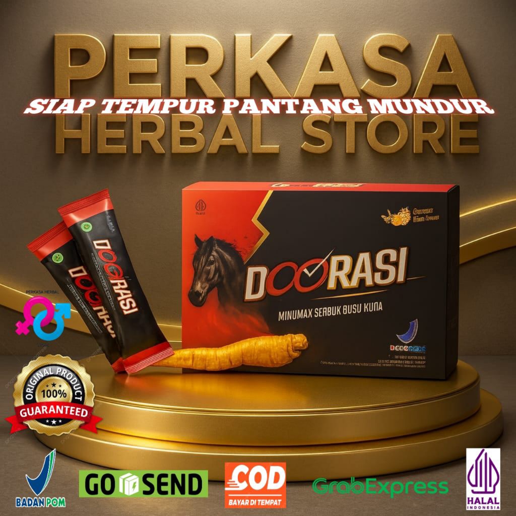 DOORASI MINUMAN SERBUK HERBAL STAMINA PRIA DEWASA ASLI ORIGINAL