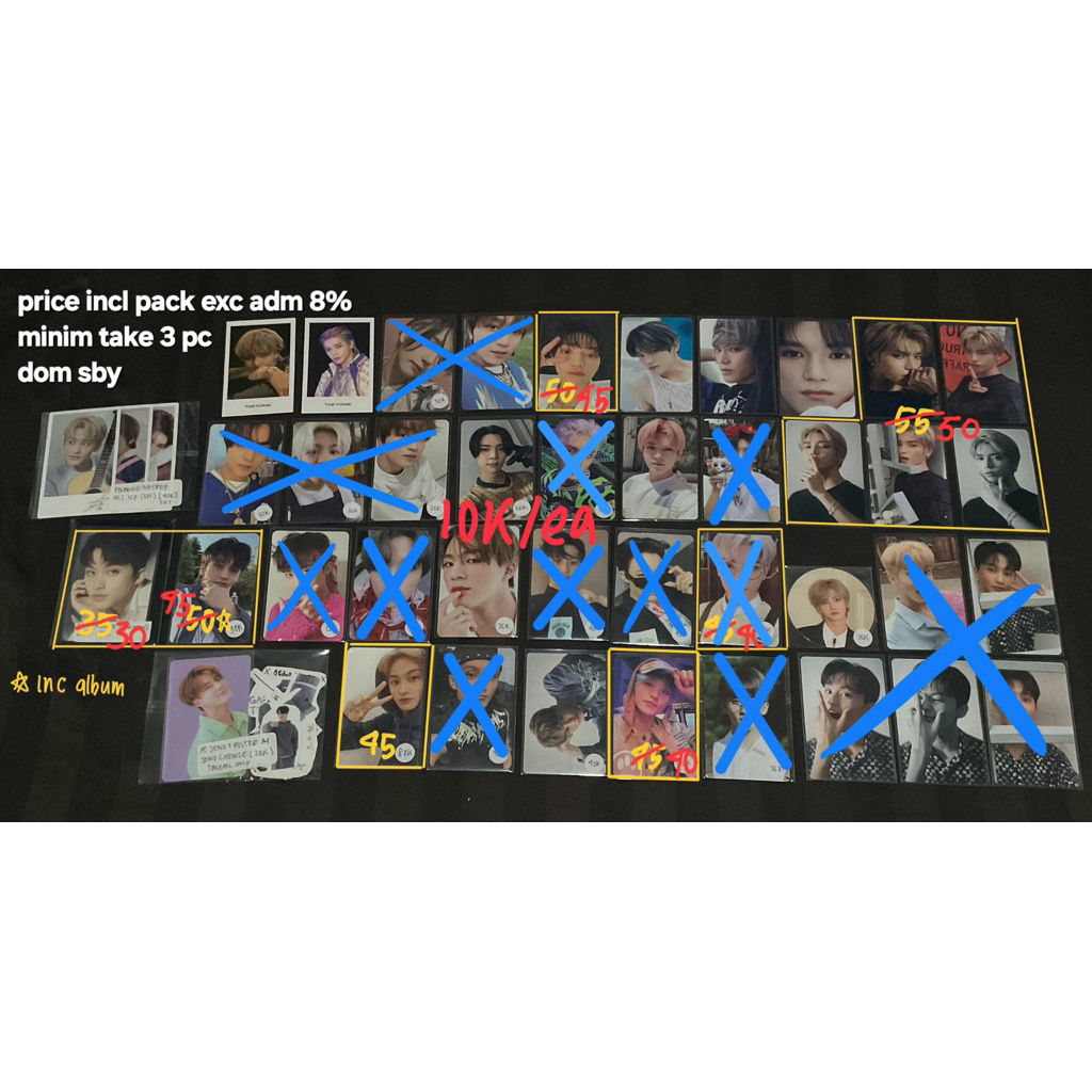 [BACA DESC] NCT 127 TAEYONG JOHNNY MARK HAECHAN NCT DREAM JENO JAEMIN PC OFFICIAL