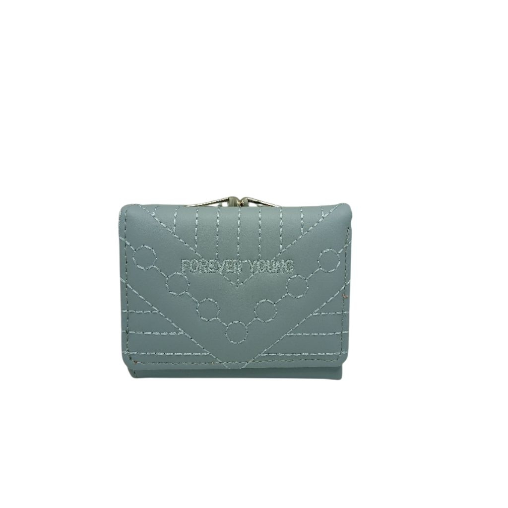 Dompet Wanita Ukuran Kecil Lipat 3 Behel Warna