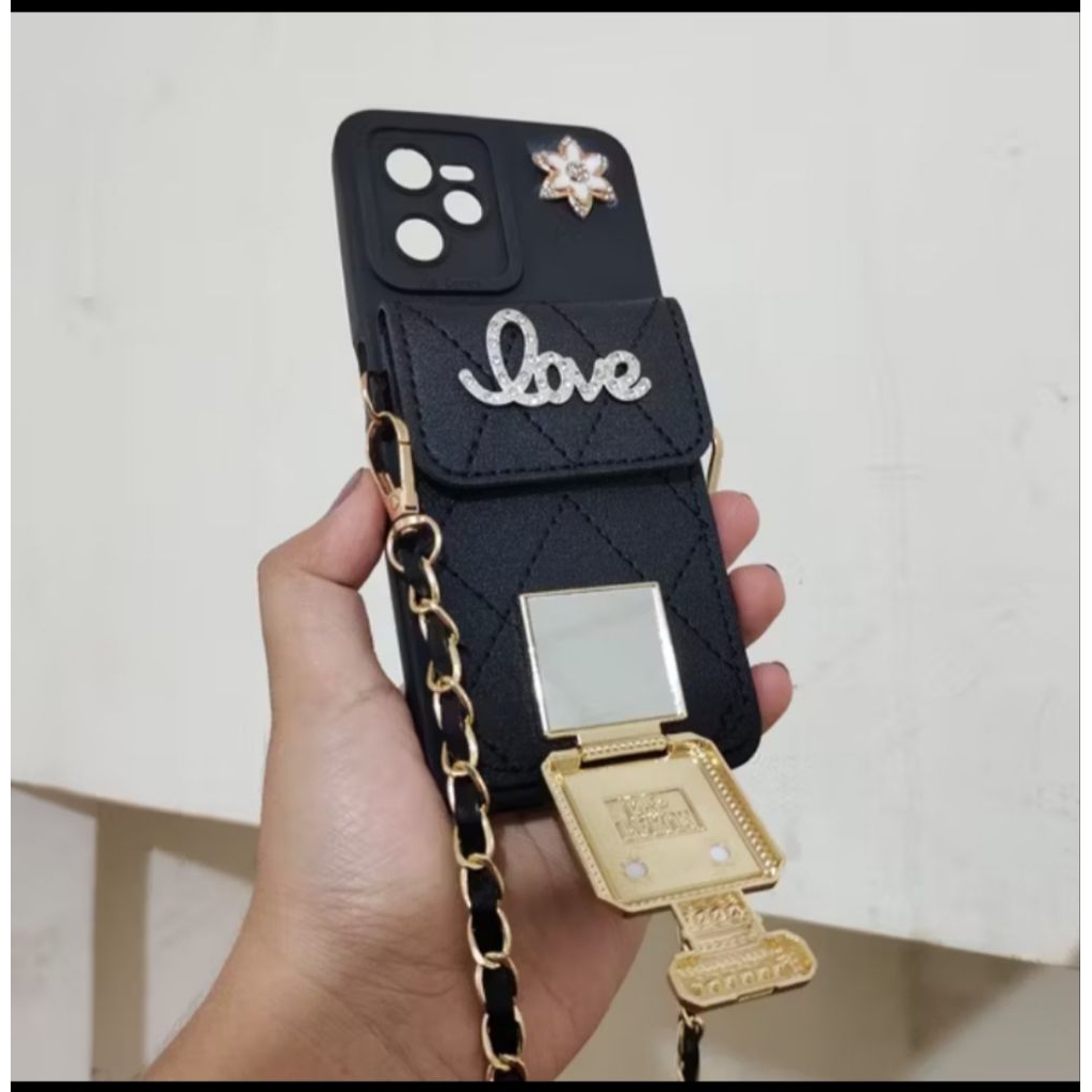 sling case wallet import, case dompet import redmi 9c