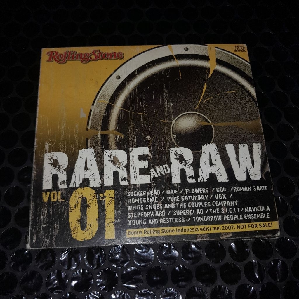 cd rare and raw (the sigit,rumah sakit,koil,naif,pure saturday,WSATCC)