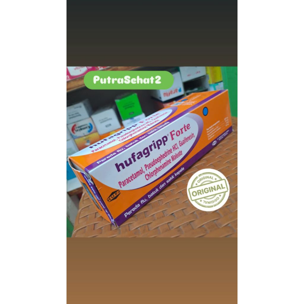 HUFAGRIP FORTE TABLET FLU BATUK
