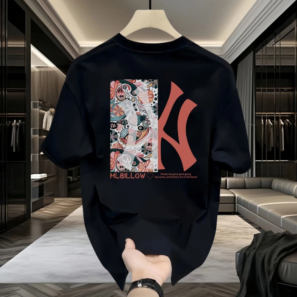 Kaos NY Original Pria 100% Katun Combed 24s