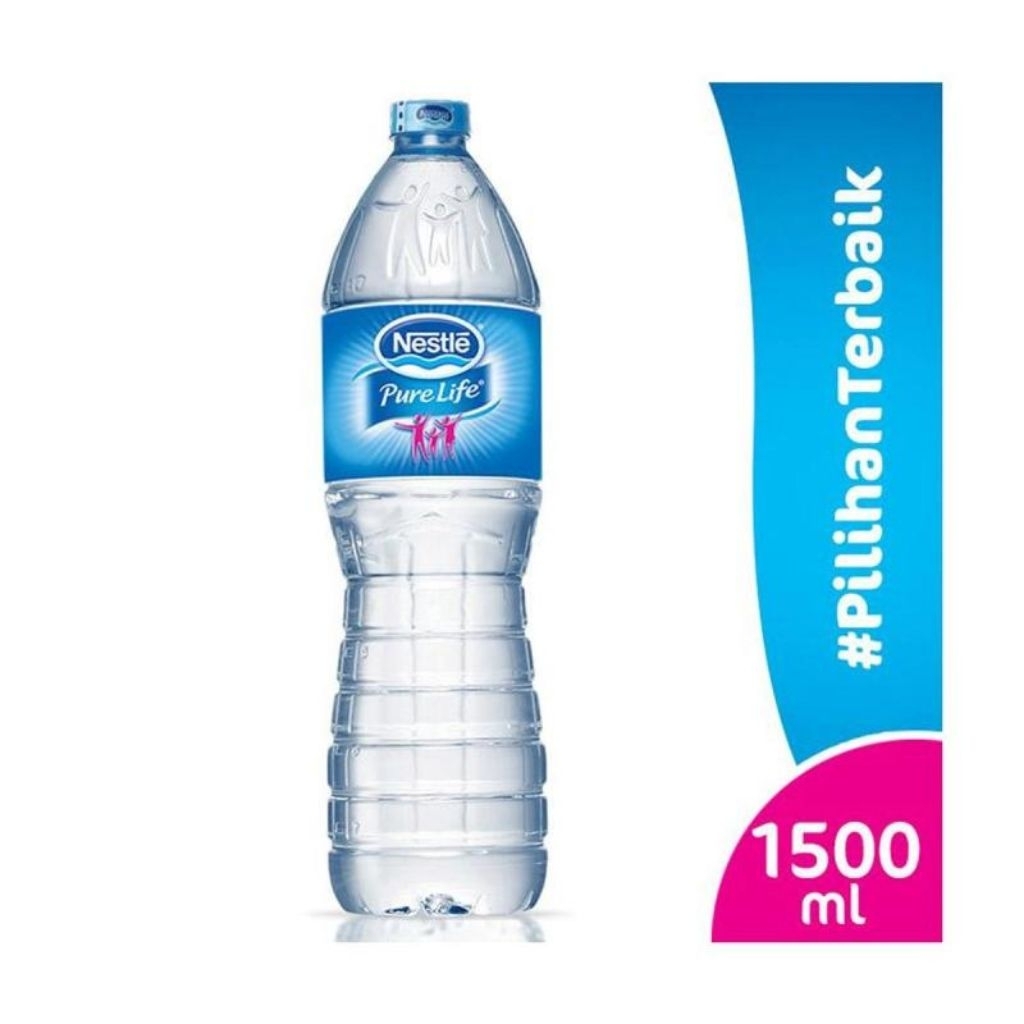 Nestle Pure Life 1.5 L Air Mineral 1 Dus isi 12 Botol