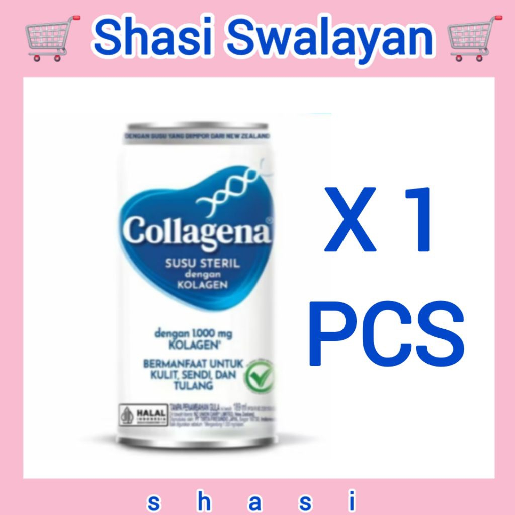 

Collagena Susu Cair Kolagen Steril Kaleng 189 ml