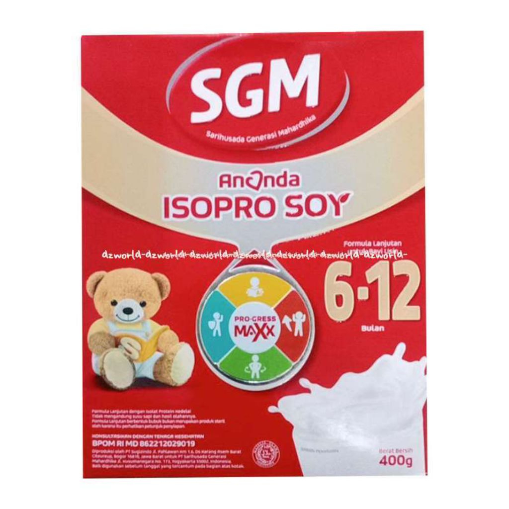 SGM SOYA 6-12 400GR